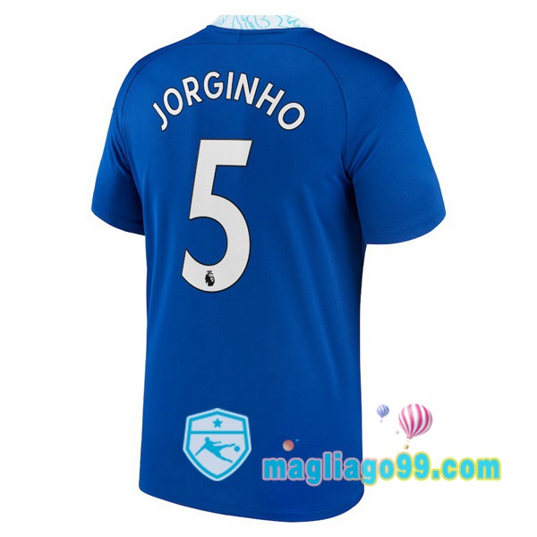 Magliago - Passione Maglie Thai Affidabili Basso Costo Online Shop | Maglia FC Chelsea (Jorginho 5) Prima Blu 2022/2023