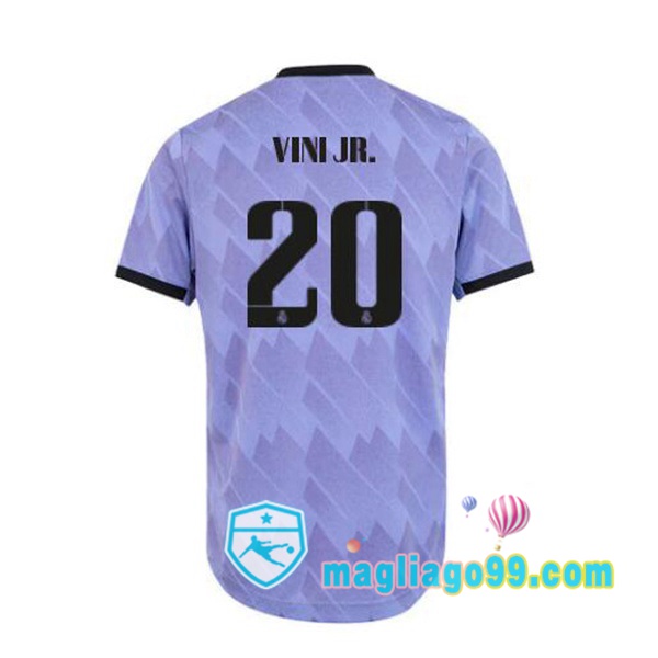 Magliago - Passione Maglie Thai Affidabili Basso Costo Online Shop | Maglia Calcio Real Madrid (Vini Jr. 20) Seconda Porpora 2022/2023