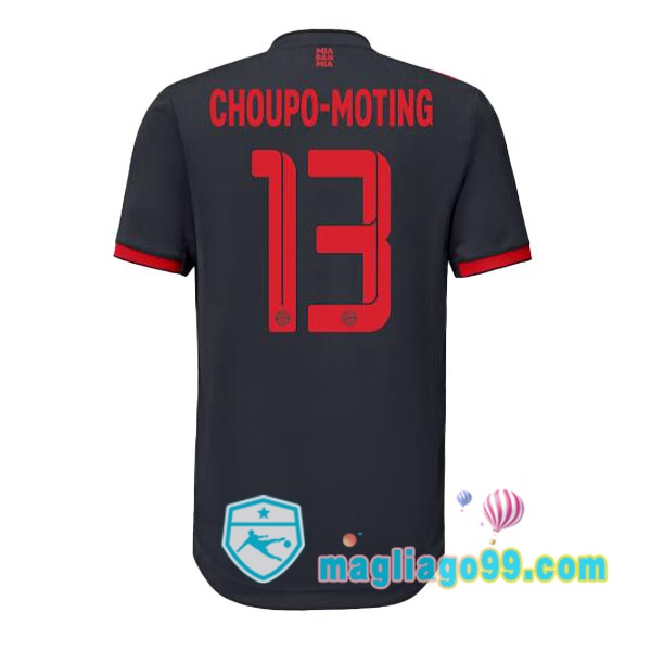 Magliago - Passione Maglie Thai Affidabili Basso Costo Online Shop | Maglia Bayern Monaco (Choupo-Moting 13) Terza Nero 2022/2023