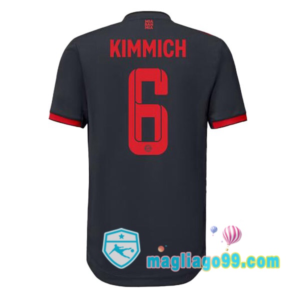 Magliago - Passione Maglie Thai Affidabili Basso Costo Online Shop | Maglia Bayern Monaco (Kimmich 6) Terza Nero 2022/2023