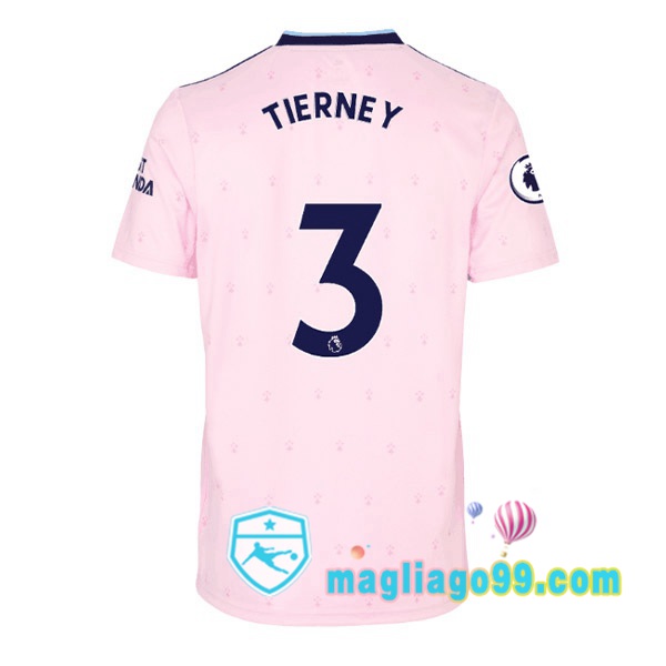 Magliago - Passione Maglie Thai Affidabili Basso Costo Online Shop | Maglia Arsenal (TIERNEY 3) Seconda Rosa 2022/2023