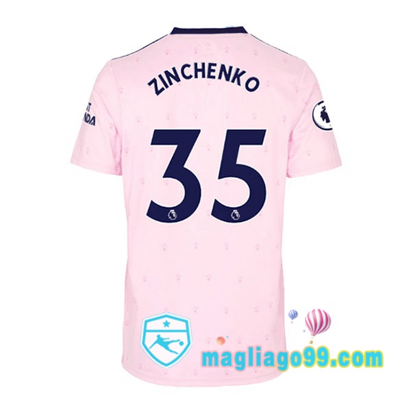 Magliago - Passione Maglie Thai Affidabili Basso Costo Online Shop | Maglia Arsenal (ZINCHENKO 35) Seconda Rosa 2022/2023