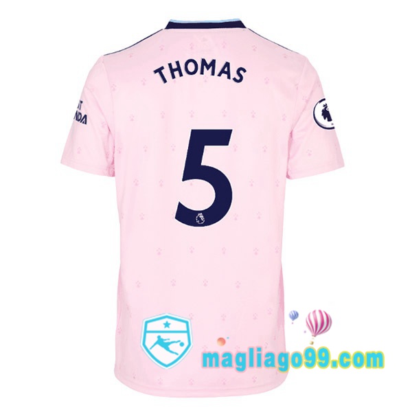 Magliago - Passione Maglie Thai Affidabili Basso Costo Online Shop | Maglia Arsenal (THOMAS 5) Seconda Rosa 2022/2023