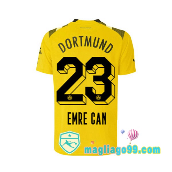 Magliago - Passione Maglie Thai Affidabili Basso Costo Online Shop | Maglia Dortmund BVB (Emre Can 23) CUP Giallo 2022/2023