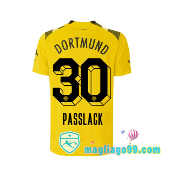 Magliago - Passione Maglie Thai Affidabili Basso Costo Online Shop | Maglia Dortmund BVB (Passlack 30) CUP Giallo 2022/2023