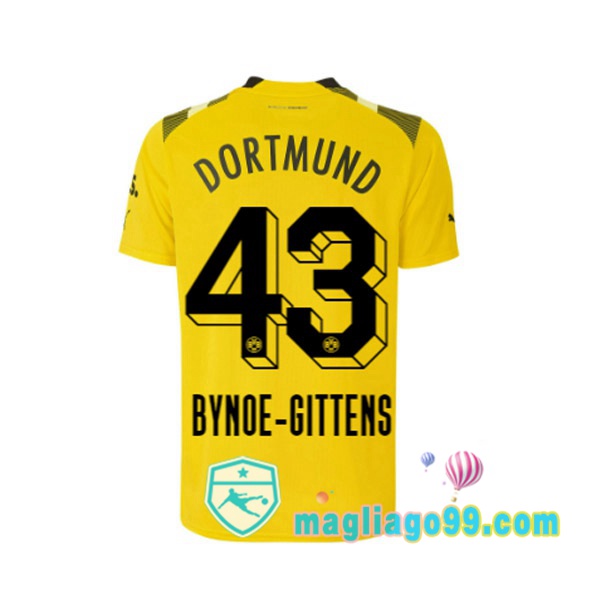 Magliago - Passione Maglie Thai Affidabili Basso Costo Online Shop | Maglia Dortmund BVB (Bynoe-Gittens 43) CUP Giallo 2022/2023