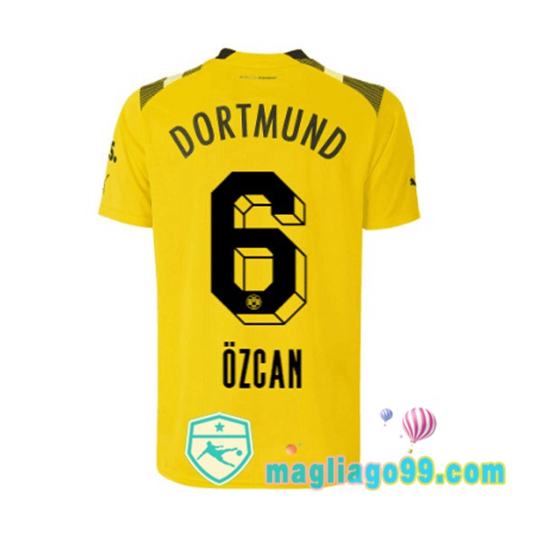 Magliago - Passione Maglie Thai Affidabili Basso Costo Online Shop | Maglia Dortmund BVB (Özcan 6) CUP Giallo 2022/2023