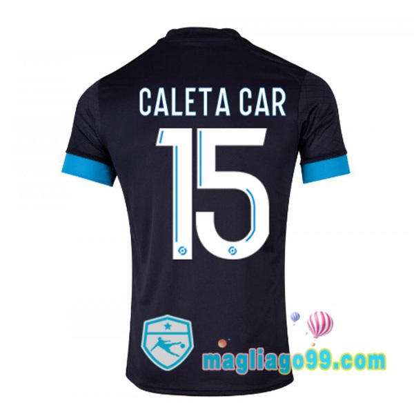Magliago - Passione Maglie Thai Affidabili Basso Costo Online Shop | Maglia Marsiglia OM (CALETA CAR 15) Seconda Nero 2022/2023