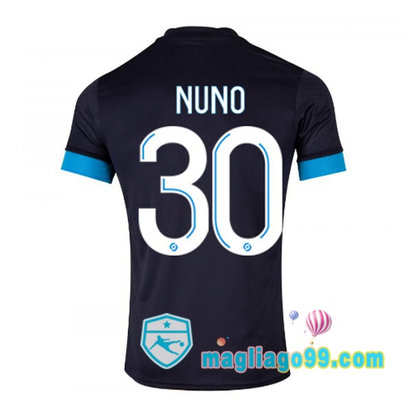 Magliago - Passione Maglie Thai Affidabili Basso Costo Online Shop | Maglia Marsiglia OM (NUNO 30) Seconda Nero 2022/2023