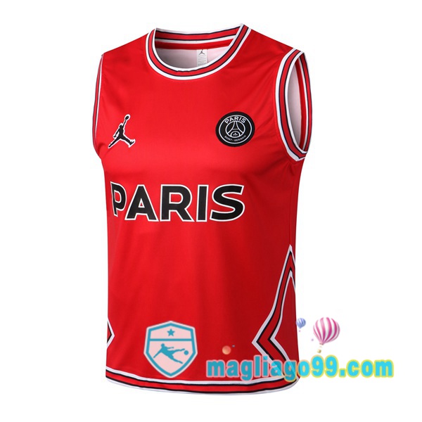 Magliago - Passione Maglie Thai Affidabili Basso Costo Online Shop | Gilet Calcio Paris PSG Rosso 2022/2023
