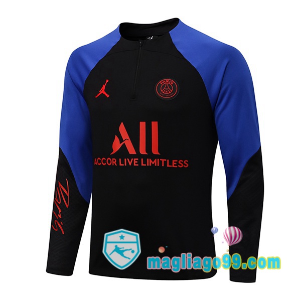 Magliago - Passione Maglie Thai Affidabili Basso Costo Online Shop | Felpa Calcio Paris PSG Blu 2022/2023