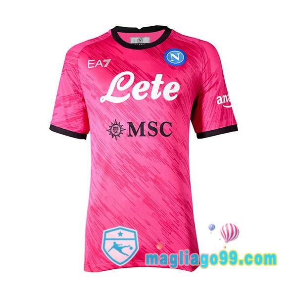 Magliago - Passione Maglie Thai Affidabili Basso Costo Online Shop | Maglia SSC Napoli Portiere Rosa 2022/2023