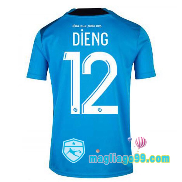 Magliago - Passione Maglie Thai Affidabili Basso Costo Online Shop | Maglia Marsiglia OM (DIENG 12) Terza Blu 2022/2023