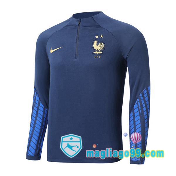 Magliago - Passione Maglie Thai Affidabili Basso Costo Online Shop | Felpa Calcio Francia Ciano 2022/2023
