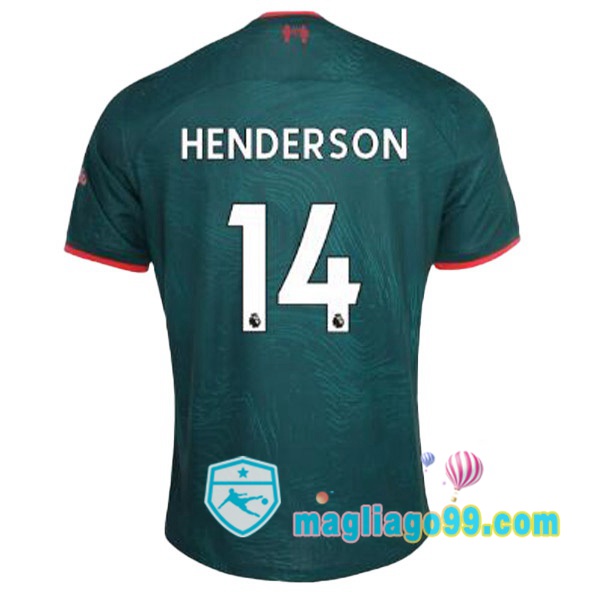 Magliago - Passione Maglie Thai Affidabili Basso Costo Online Shop | Maglia FC Liverpool (HENDERSON 14) Terza Verde 2022/2023