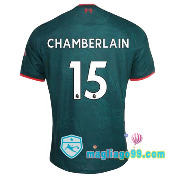 Magliago - Passione Maglie Thai Affidabili Basso Costo Online Shop | Maglia FC Liverpool (CHAMBERLAIN 15) Terza Verde 2022/2023