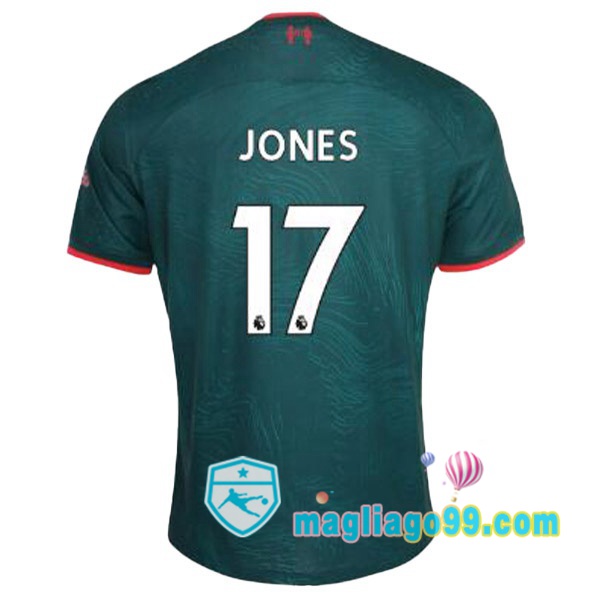 Magliago - Passione Maglie Thai Affidabili Basso Costo Online Shop | Maglia FC Liverpool (JONES 17) Terza Verde 2022/2023