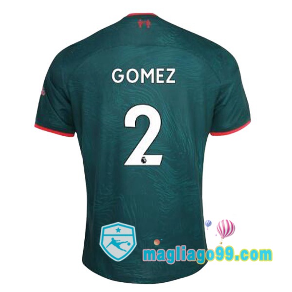 Magliago - Passione Maglie Thai Affidabili Basso Costo Online Shop | Maglia FC Liverpool (GOMEZ 2) Terza Verde 2022/2023