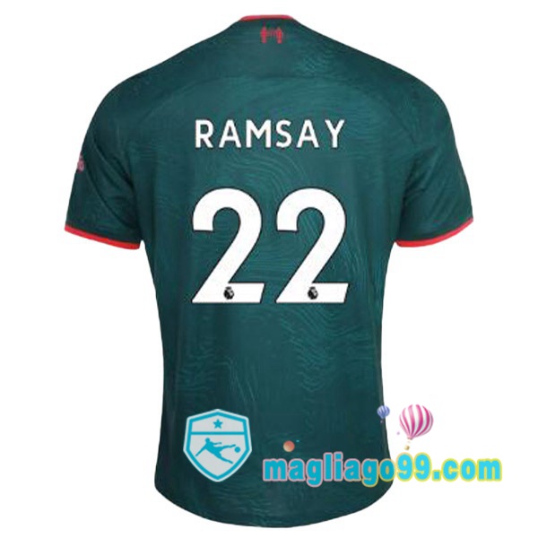 Magliago - Passione Maglie Thai Affidabili Basso Costo Online Shop | Maglia FC Liverpool (RAMSAY 22) Terza Verde 2022/2023