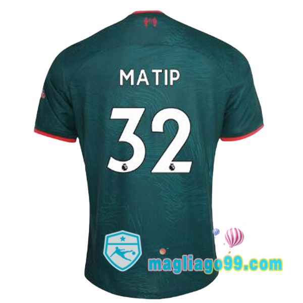 Magliago - Passione Maglie Thai Affidabili Basso Costo Online Shop | Maglia FC Liverpool (MATIP 32) Terza Verde 2022/2023