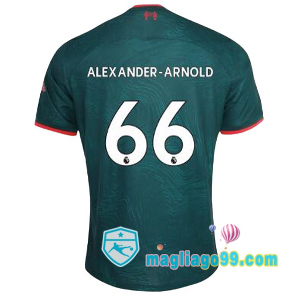 Magliago - Passione Maglie Thai Affidabili Basso Costo Online Shop | Maglia FC Liverpool (ALEXANDER-ARNOLD 66) Terza Verde 2022/2023