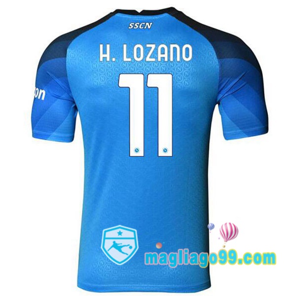 Magliago - Passione Maglie Thai Affidabili Basso Costo Online Shop | Maglia SSC Napoli (H. Lozano 11) Prima Blu 2022/2023