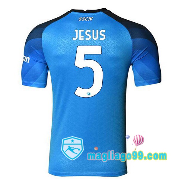 Magliago - Passione Maglie Thai Affidabili Basso Costo Online Shop | Maglia SSC Napoli (Jesus 5) Prima Blu 2022/2023