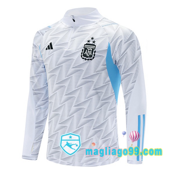 Magliago - Passione Maglie Thai Affidabili Basso Costo Online Shop | Felpa Calcio Argentina Bianco 2023/2024
