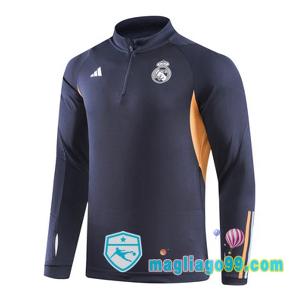 Magliago - Passione Maglie Thai Affidabili Basso Costo Online Shop | Felpa Calcio Real Madrid Grigio 2023/2024