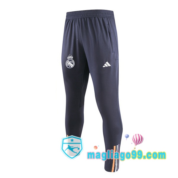 Magliago - Passione Maglie Thai Affidabili Basso Costo Online Shop | Pantaloni Da Allenamento Real Madrid Grigio 2023/2024