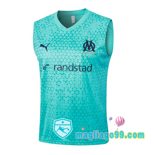 Magliago - Passione Maglie Thai Affidabili Basso Costo Online Shop | Gilet Calcio Marsiglia OM Blu 2023/2024