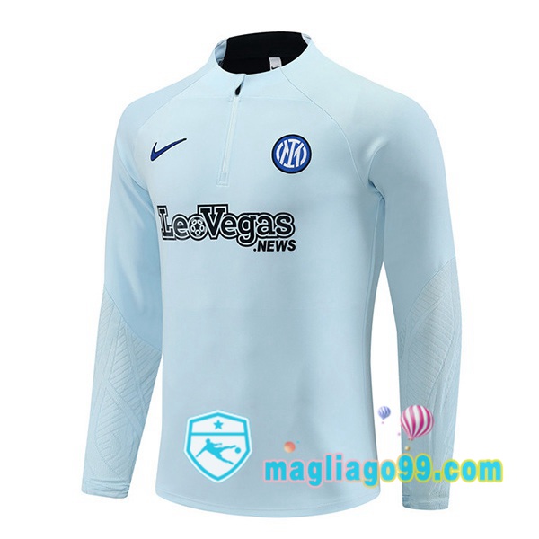 Magliago - Passione Maglie Thai Affidabili Basso Costo Online Shop | Felpa Calcio Inter Milan Grigio 2023/2024