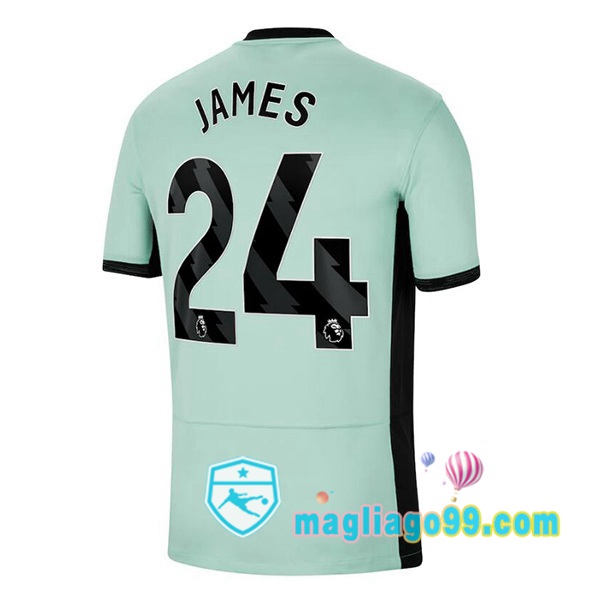 Magliago - Passione Maglie Thai Affidabili Basso Costo Online Shop | Maglia FC Chelsea (James 24) Terza Verde 2023/2024