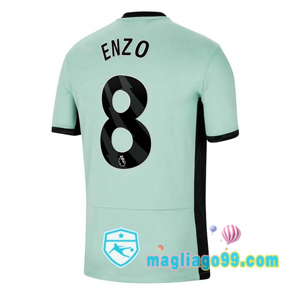 Magliago - Passione Maglie Thai Affidabili Basso Costo Online Shop | Maglia FC Chelsea (Enzo 8) Terza Verde 2023/2024