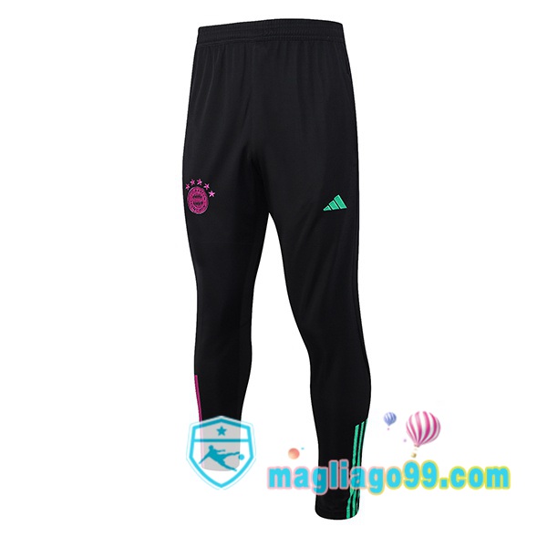 Magliago - Passione Maglie Thai Affidabili Basso Costo Online Shop | Pantaloni Da Allenamento Bayern Monaco Nero 2023/2024