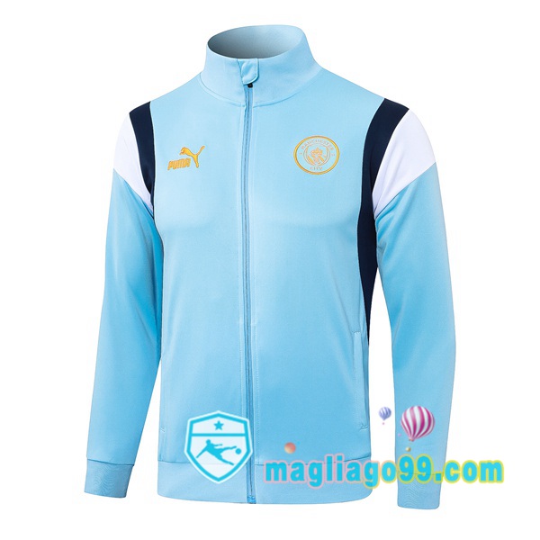 Magliago - Passione Maglie Thai Affidabili Basso Costo Online Shop | Giacca Calcio Manchester City Blu 2023/2024
