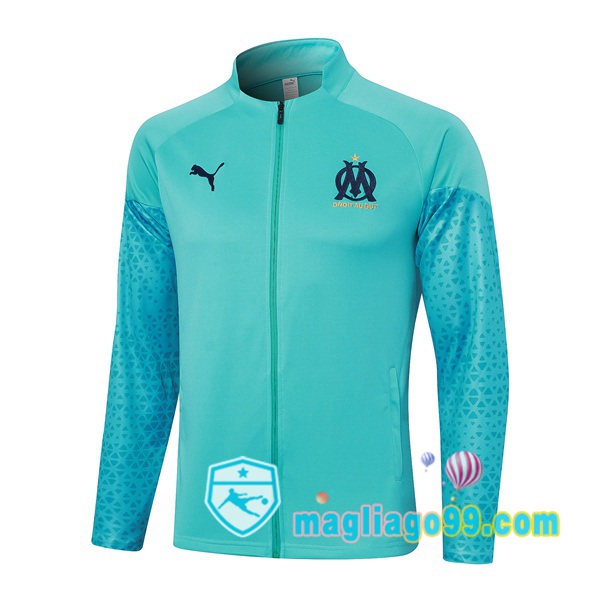 Magliago - Passione Maglie Thai Affidabili Basso Costo Online Shop | Giacca Calcio Marsiglia OM Blu 2023/2024