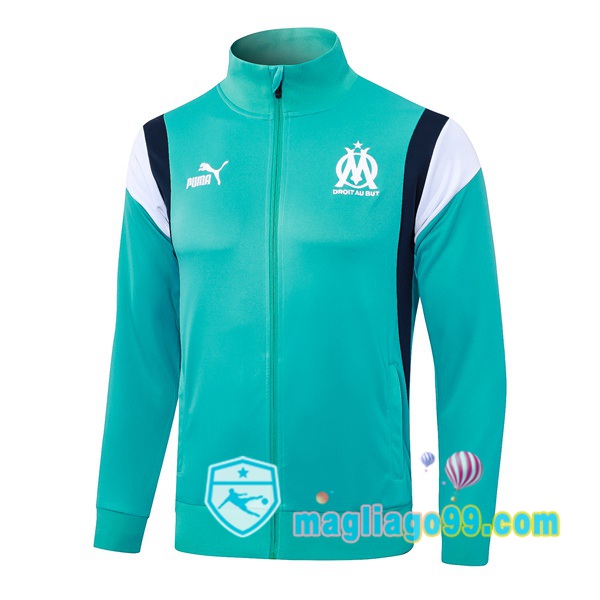 Magliago - Passione Maglie Thai Affidabili Basso Costo Online Shop | Giacca Calcio Marsiglia OM Blu 2023/2024