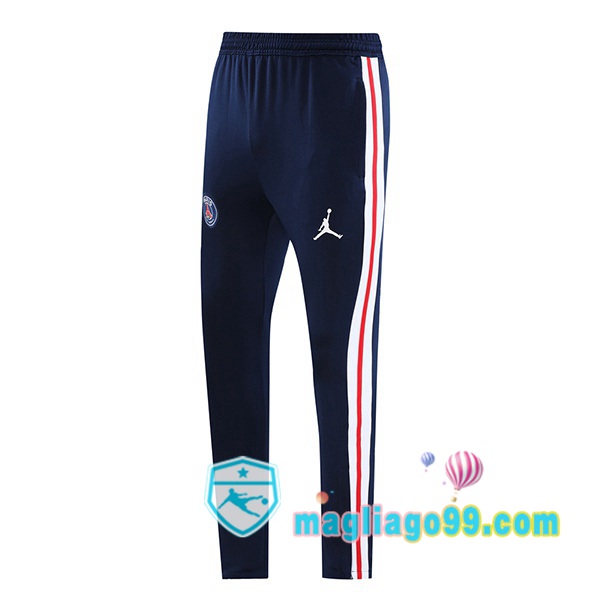 Magliago - Passione Maglie Thai Affidabili Basso Costo Online Shop | Pantaloni Da Allenamento JORDAN Paris PSG Blu Royal 2023/2024