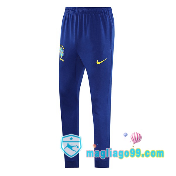Magliago - Passione Maglie Thai Affidabili Basso Costo Online Shop | Pantaloni Da Allenamento Brasile Blu 2023/2024