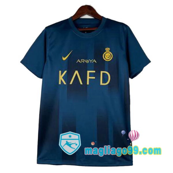 Magliago - Passione Maglie Thai Affidabili Basso Costo Online Shop | Maglia Al-Nassr FC Seconda Blu 2023/2024