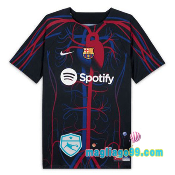 Magliago - Passione Maglie Thai Affidabili Basso Costo Online Shop | Maglia FC Barcellona Blu Rosso 2023/2024