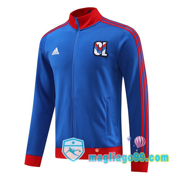 Magliago - Passione Maglie Thai Affidabili Basso Costo Online Shop | Giacca Calcio Lyon OL Blu 2023/2024