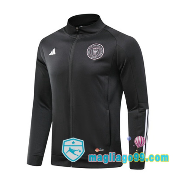 Magliago - Passione Maglie Thai Affidabili Basso Costo Online Shop | Giacca Calcio Inter Miami CF Nero 2023/2024