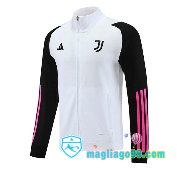 Magliago - Passione Maglie Thai Affidabili Basso Costo Online Shop | Giacca Calcio Juventus Bianco Nero 2023/2024