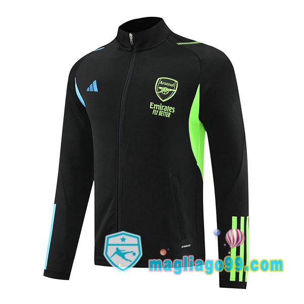 Magliago - Passione Maglie Thai Affidabili Basso Costo Online Shop | Giacca Calcio Arsenal Nero 2023/2024