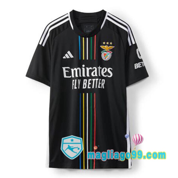 Magliago - Passione Maglie Thai Affidabili Basso Costo Online Shop | Maglia S.L Benfica Seconda Nero 2023/2024