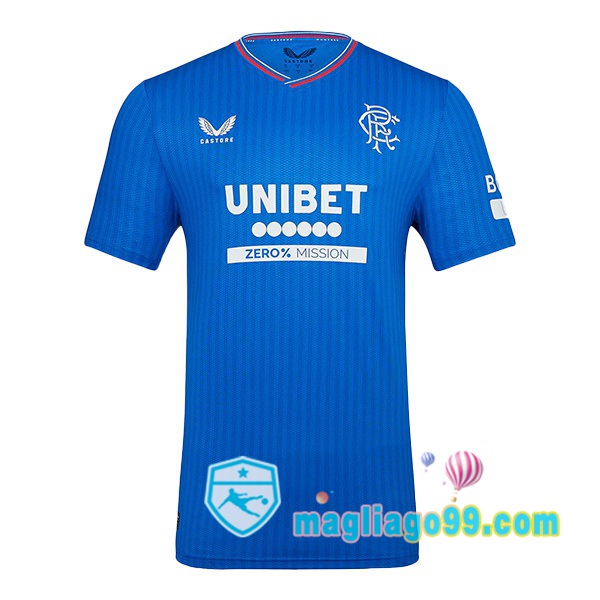 Magliago - Passione Maglie Thai Affidabili Basso Costo Online Shop | Maglia Rangers FC Prima Blue 2023/2024