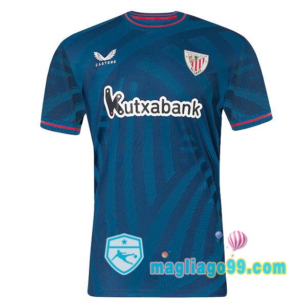 Magliago - Passione Maglie Thai Affidabili Basso Costo Online Shop | Maglia Athletic Bilbao 125 Edizione Speciale Blu Royal 2023/2024