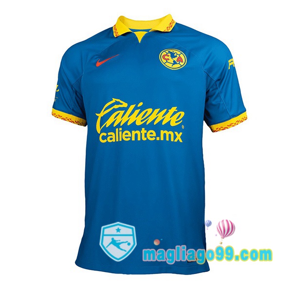 Magliago - Passione Maglie Thai Affidabili Basso Costo Online Shop | Maglia Club America Seconda Blu 2023/2024